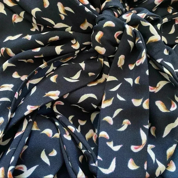 MISA Andrea Puff Sleeve Wrap Dress Size XS - Picture 10 of 10